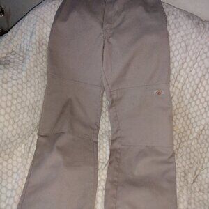 DICKIES DOUBLE KNEE KHAKI CHINOS
